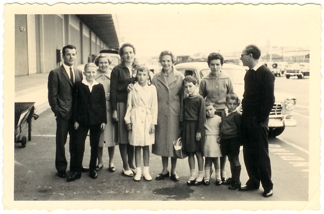 Hydzik family arrive at Fremantle  1963